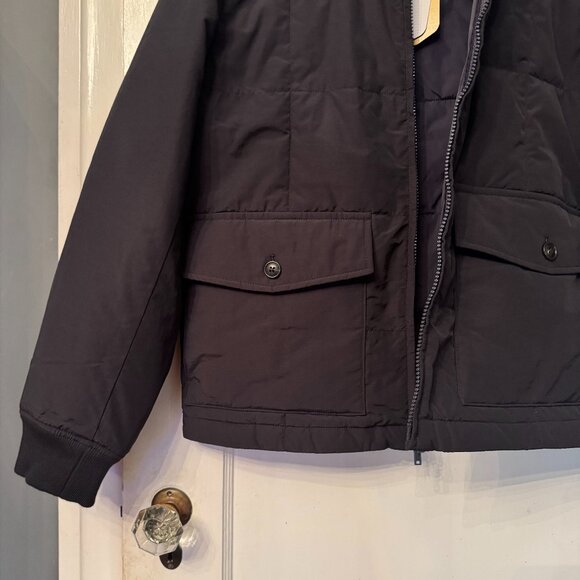 J. Crew Box-quilt insulated jacket with PrimaLoft * Navy Ink * Medium - Picture 3 of 7
